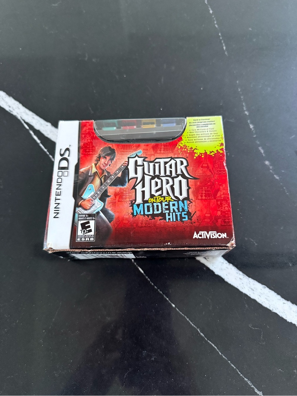 Nintendo DS Guitar Hero On Tour Modern Hits - Red Game Box